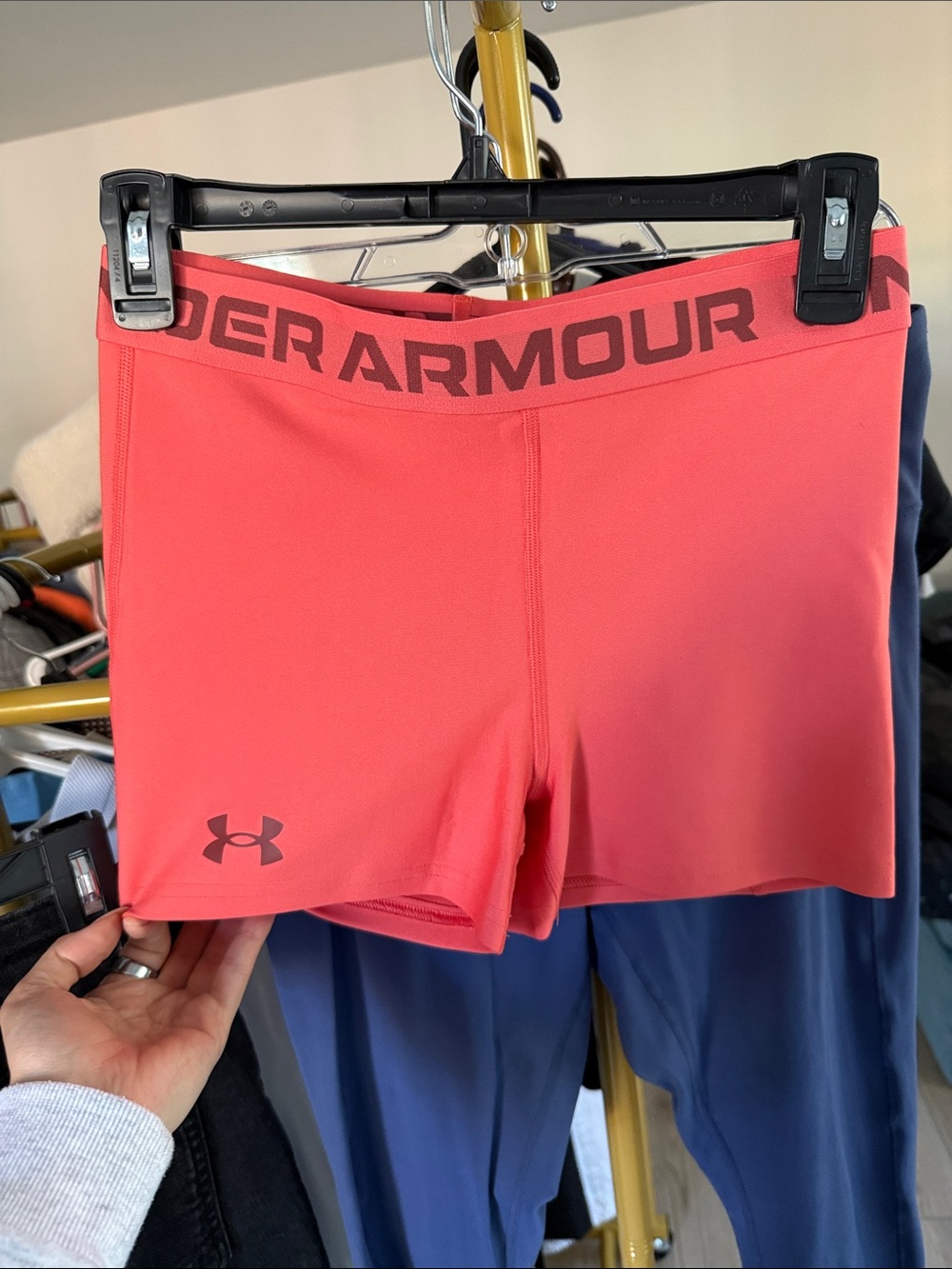 Under Armour Coral Women’s Athletic Shorts
